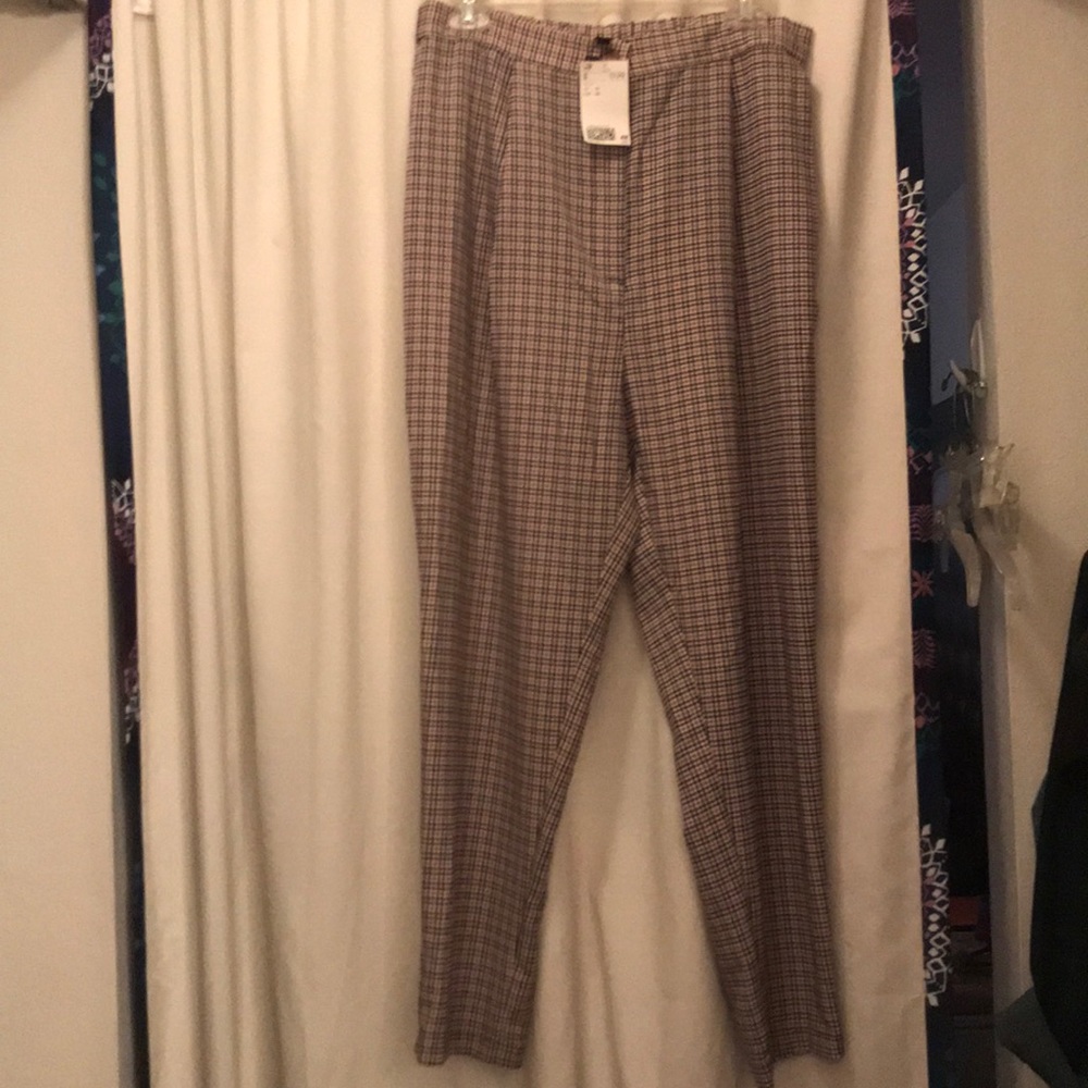 H&M bunched waist dress pants